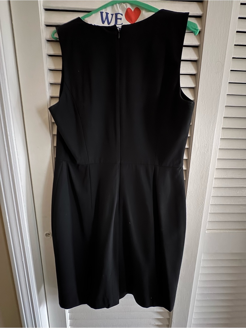 Ann Taylor Black Sleeveless Mini Dress